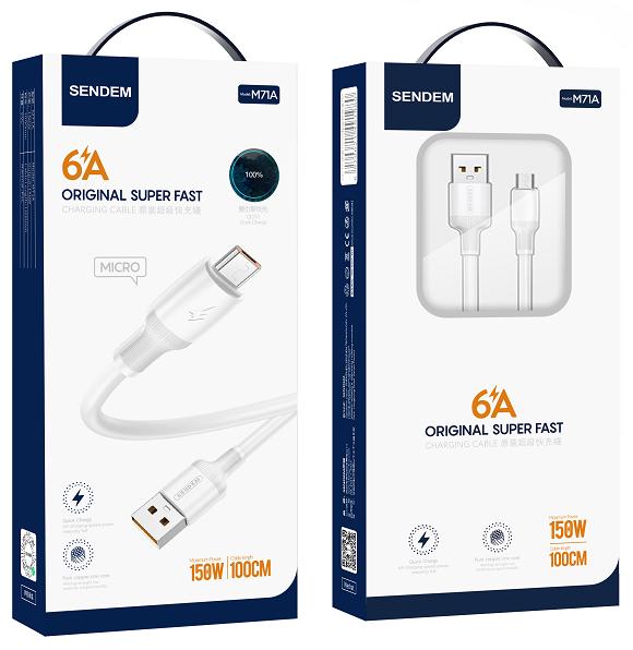 M71A-1m -Micro- Original 150W Super Fast charging cable