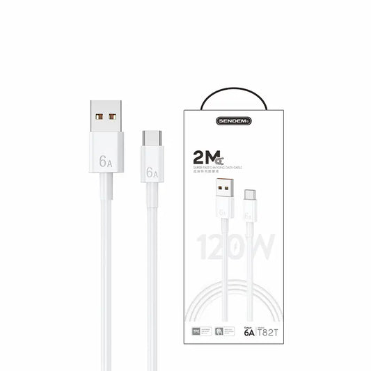 كابل سريع الشحن سيليكون 120 وات