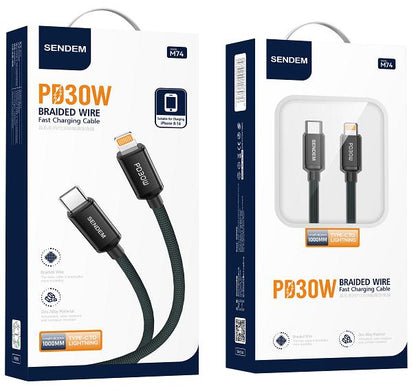 M74 -PD- PD30W braided fast charging cable