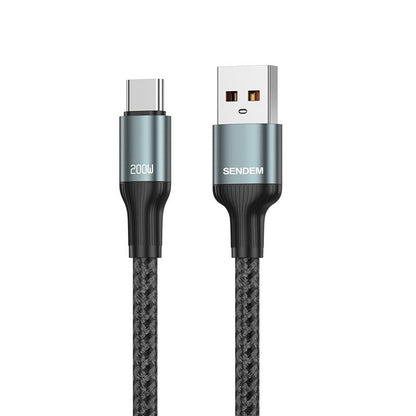M52 -Type-C- 200W 1M braided fast charging cable