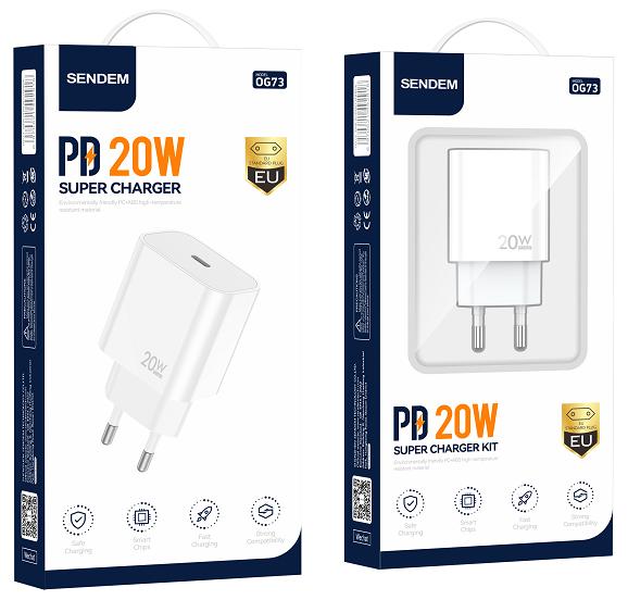 شاحن 20 وات سريع الشحن OG73