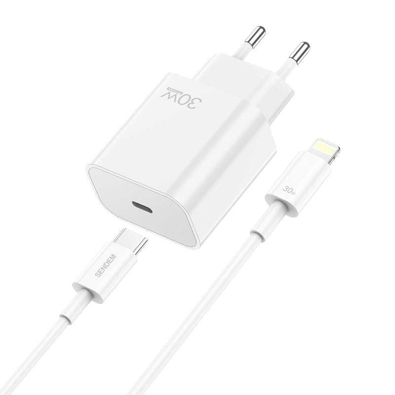 OG88-PD-SET-30W-QC-شاحن كامل مع كابل سريع الشحن 