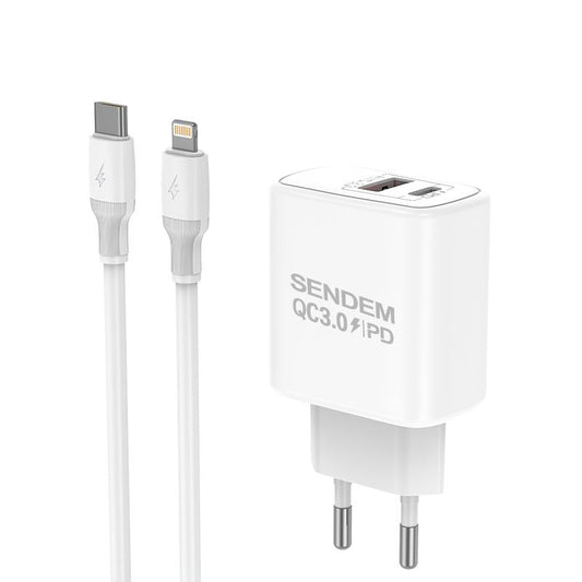 OG89-PD-SET-25W-QC-شاحن كامل مع كابل للايفون  