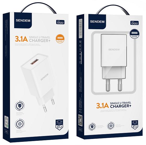 OG02- 3.1A -charger-USB
